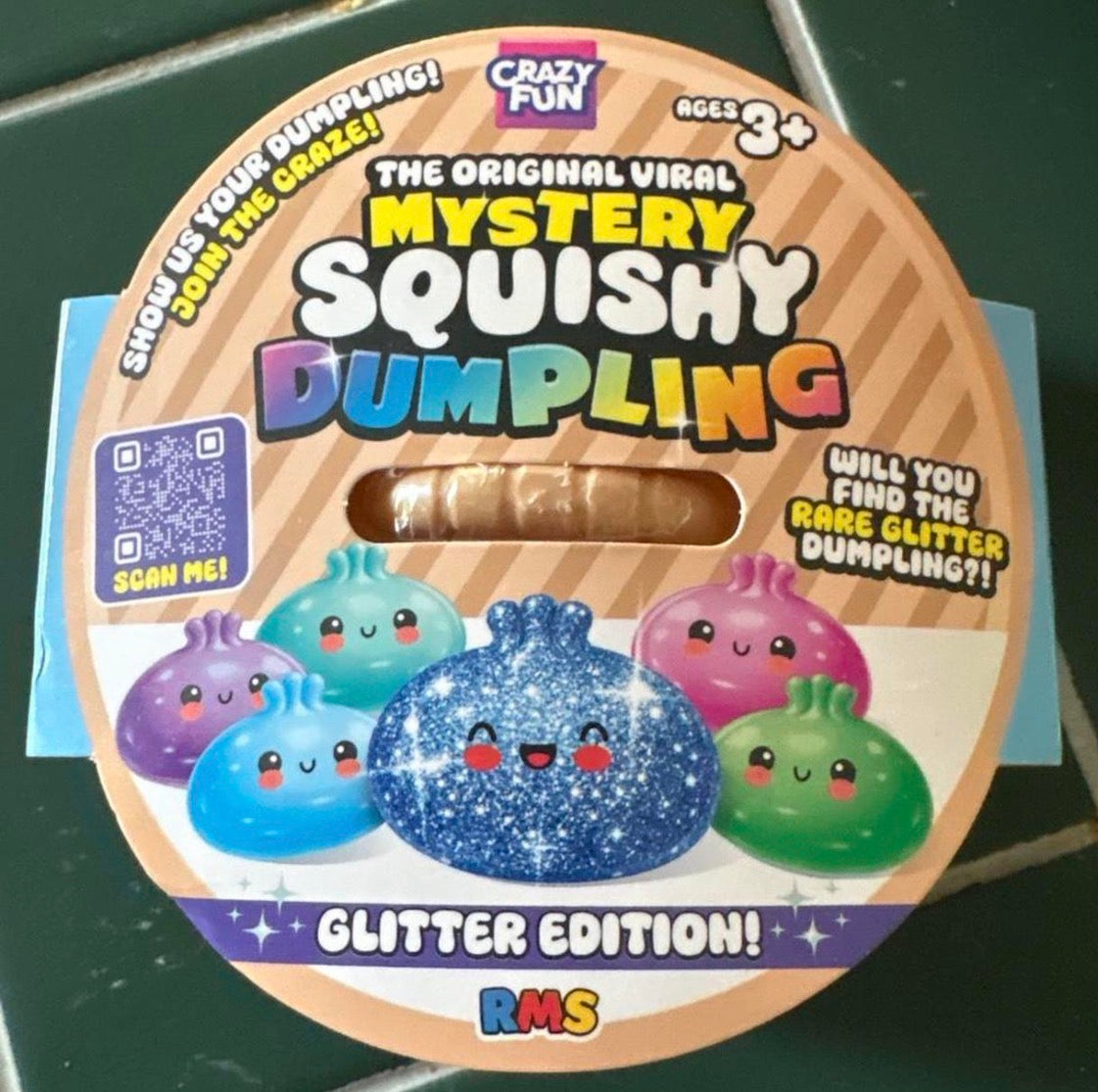 RMS glitter edition mystery dumpling - authentic item