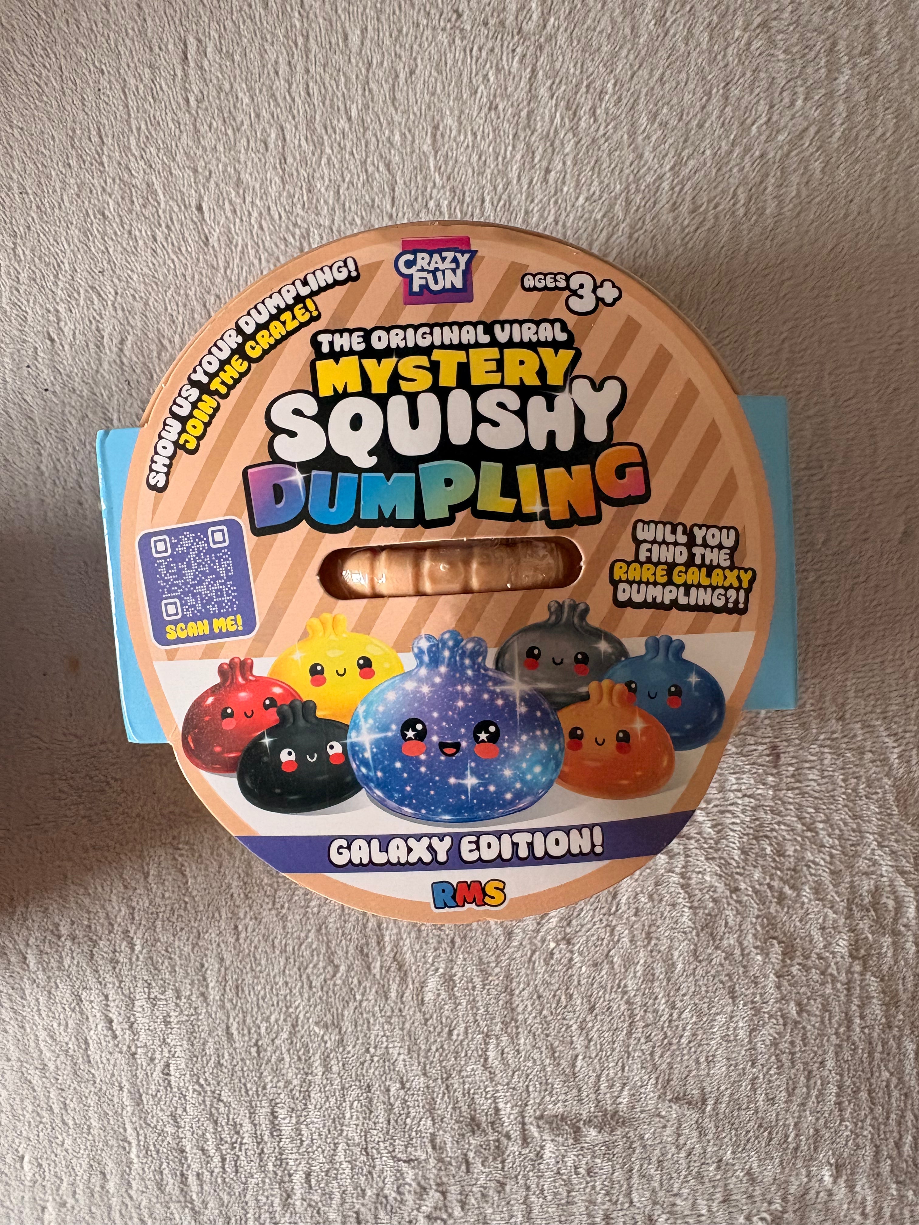 Mystery Squishy Dumpling – Galaxy Edition | Slow Rise Sensory Toy