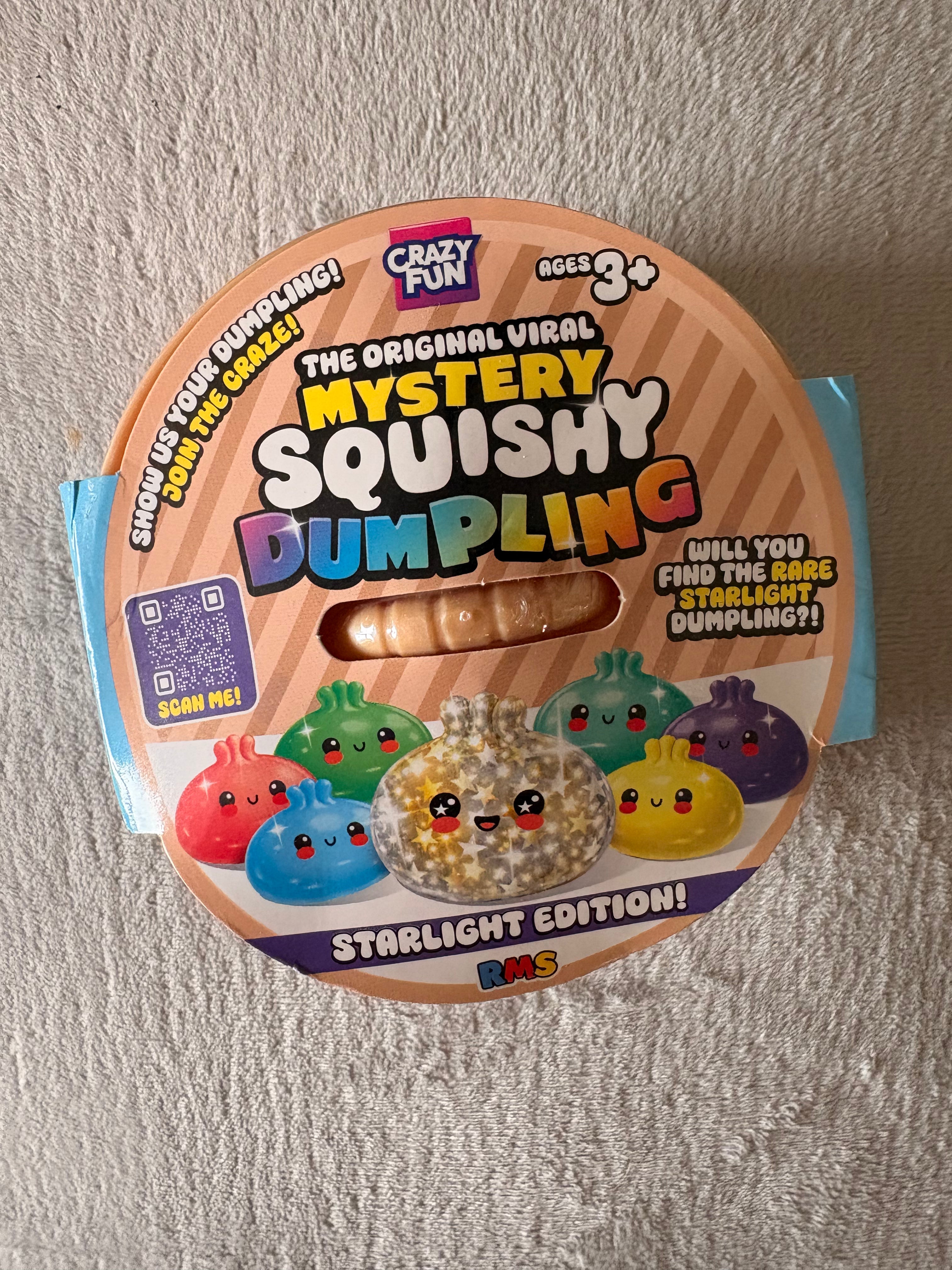Mystery Squishy Dumpling – Starlight Edition | Slow Rise Sensory Toy