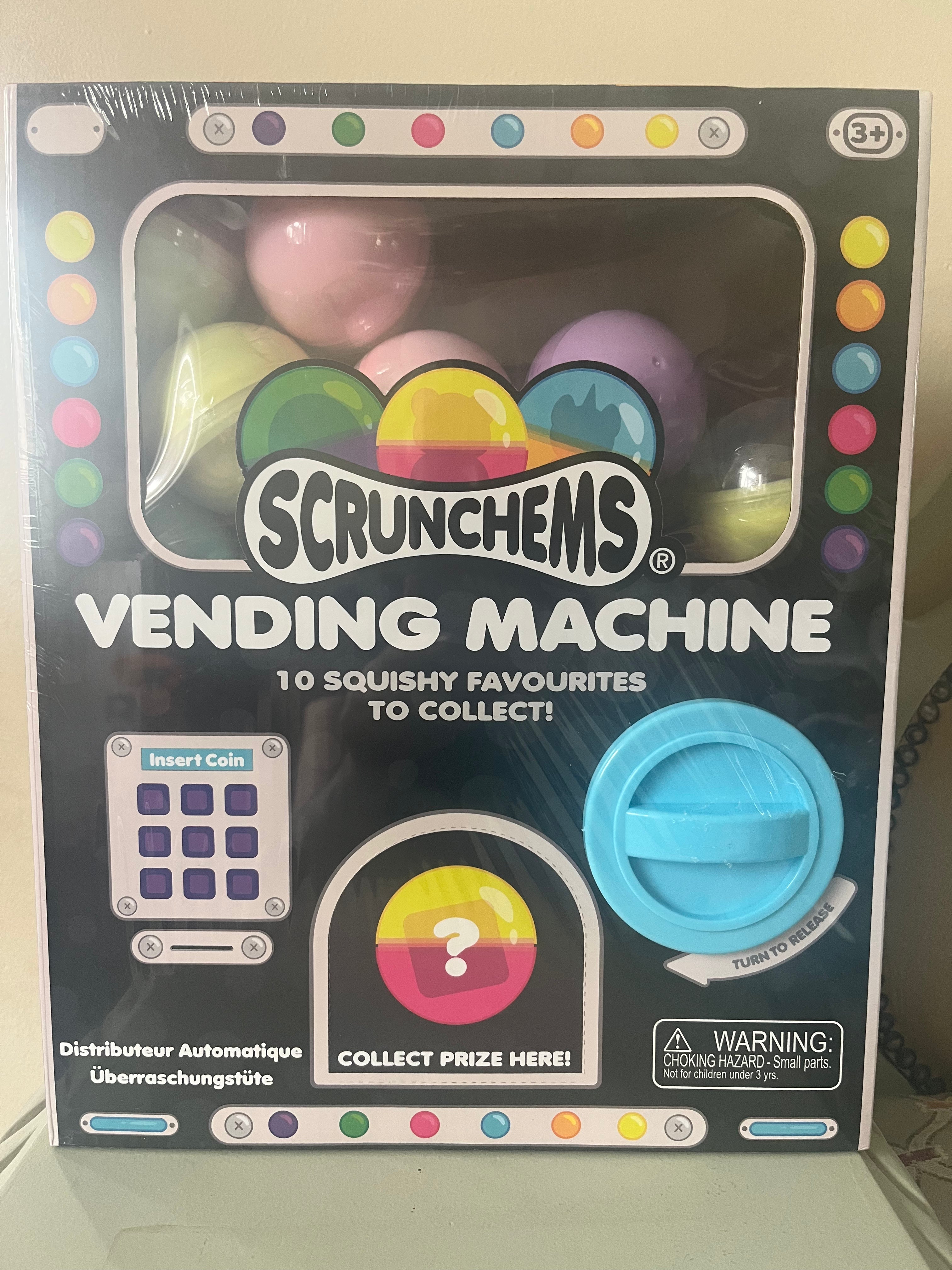 Scrunchems Vending Machine – 10 Squishy Favourites