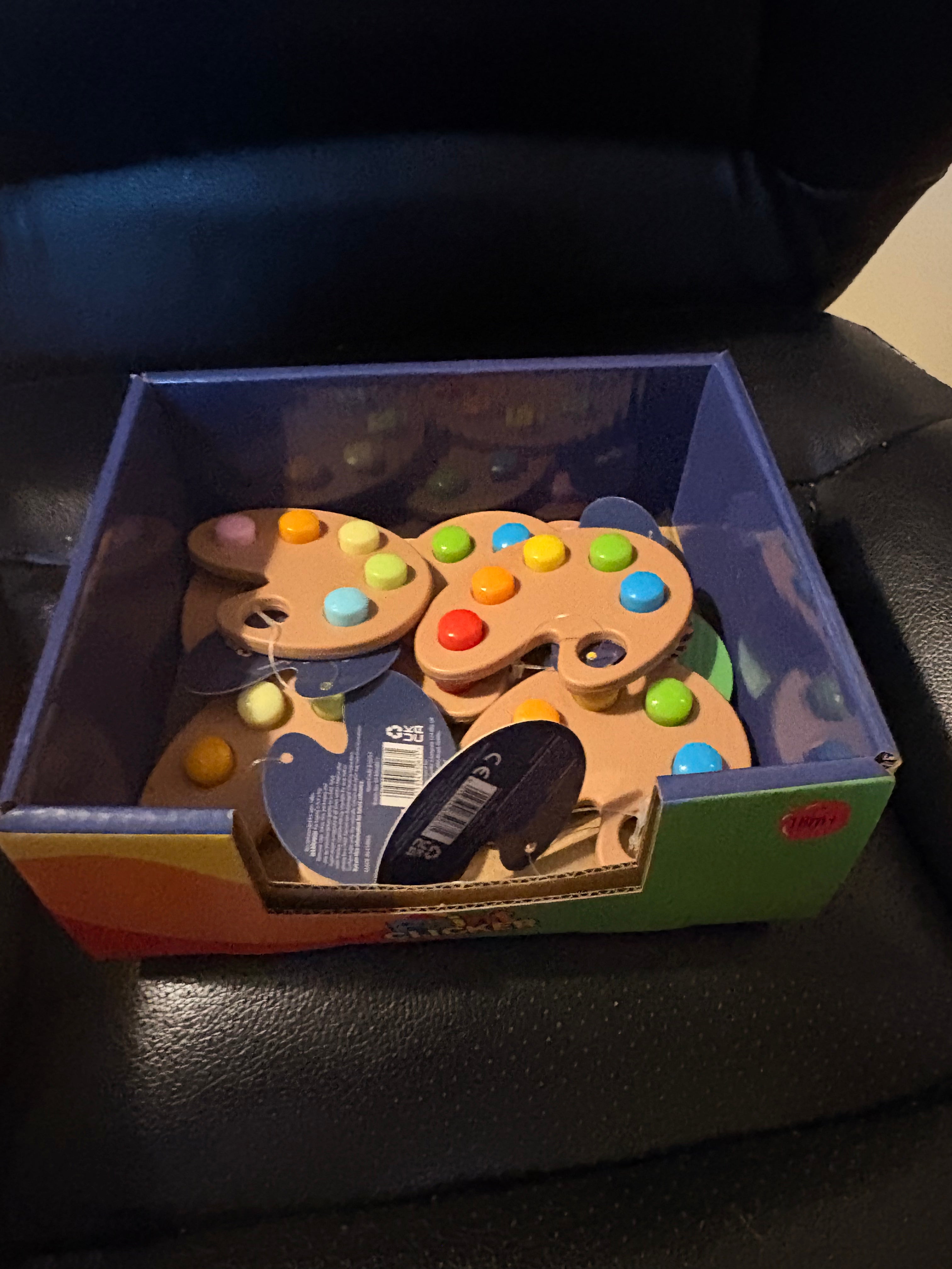 Paint Palette Clicker Fidget Toy