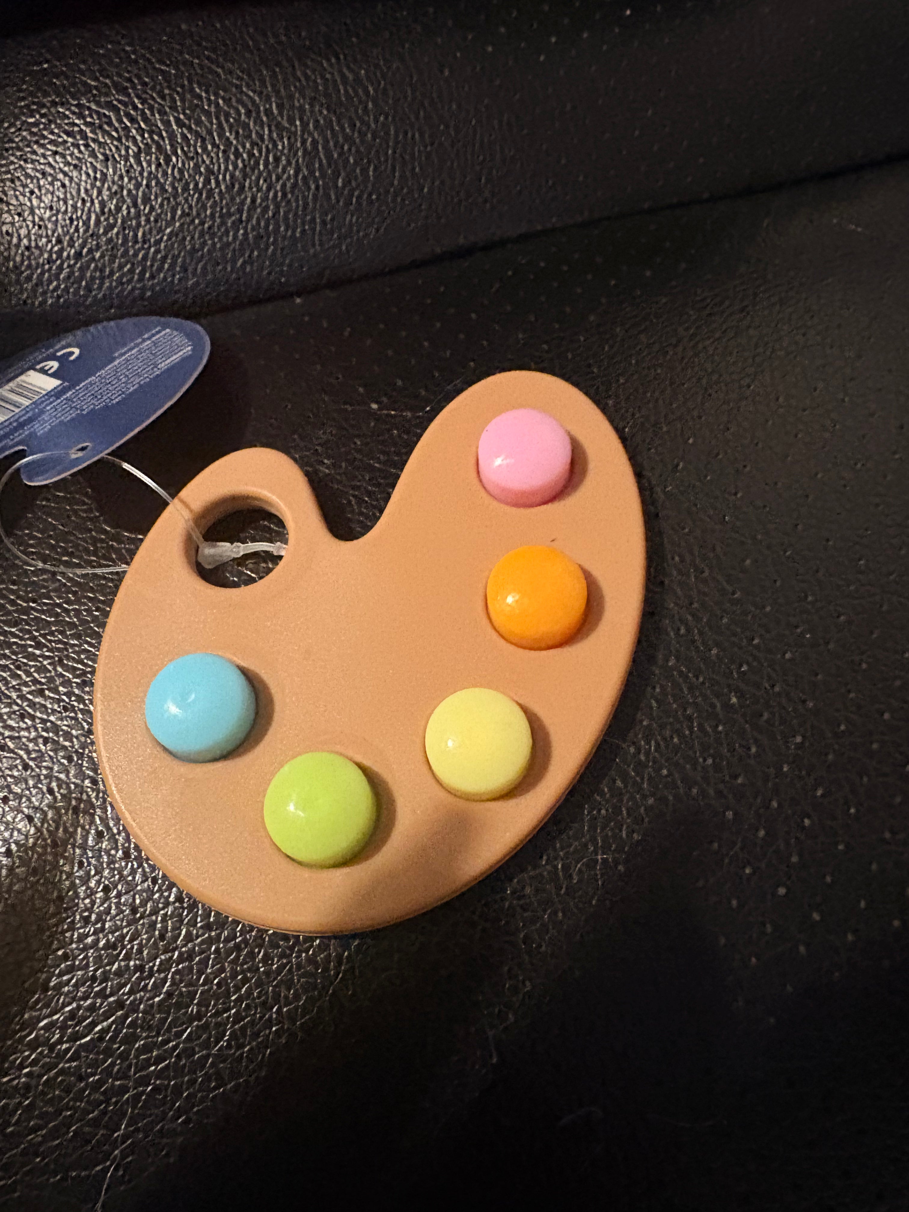 Paint Palette Clicker Fidget Toy