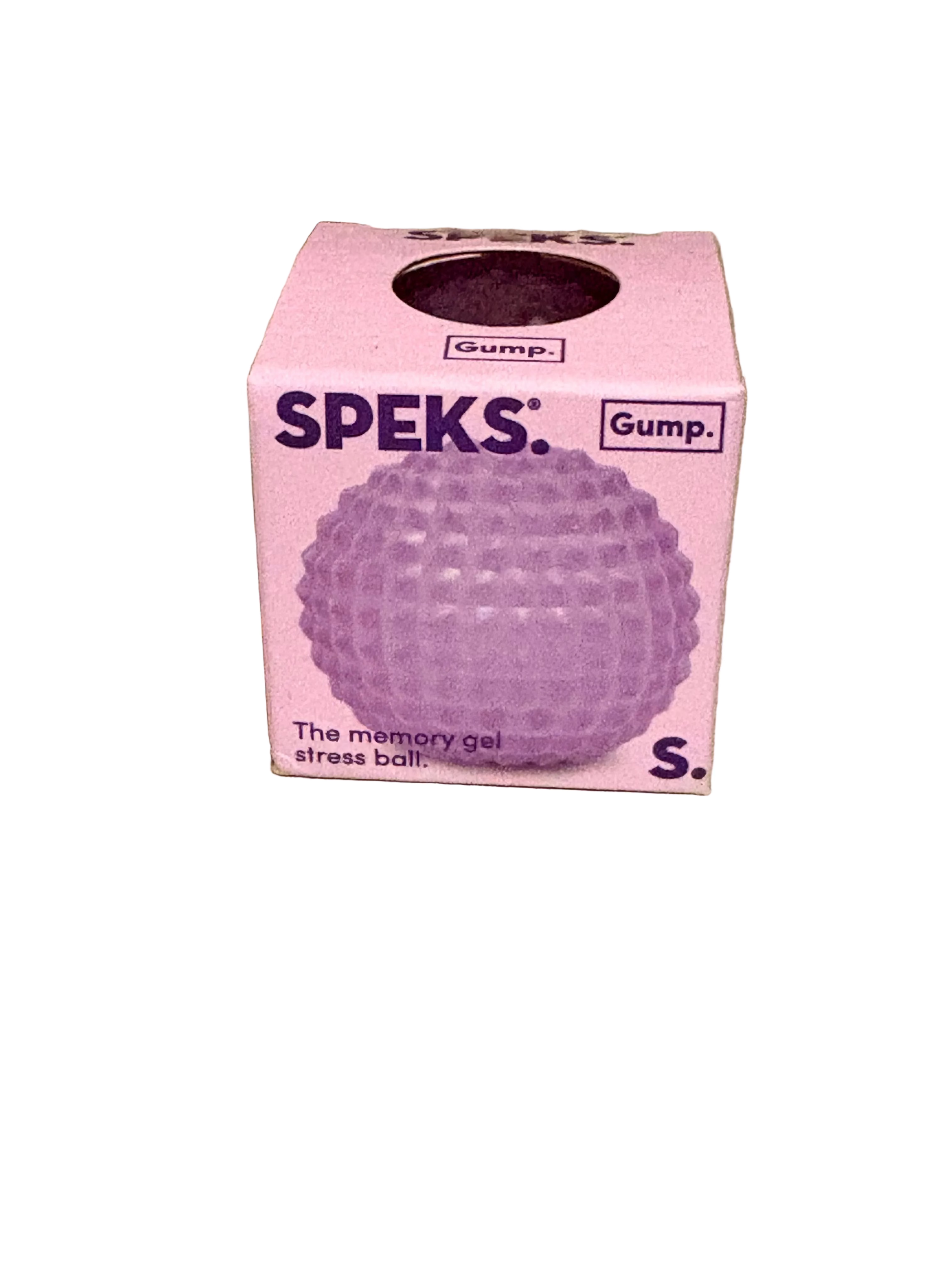 SPEKS Gump Surface Memory Gel Stress Ball – Purple